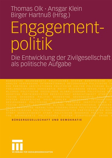 Thomas Olk, Ansgar Klein, Birger Hartnuß - Engagementpolitik, Häftad