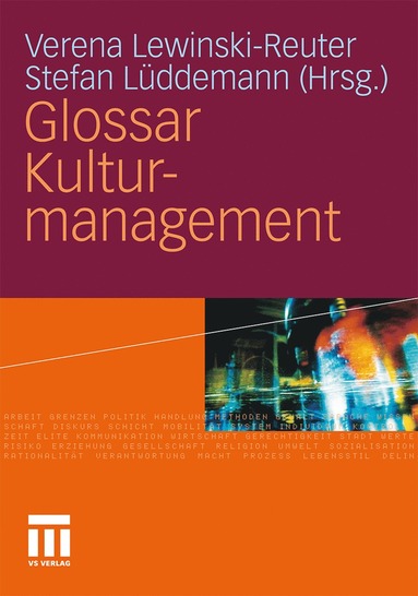 bokomslag Glossar Kulturmanagement