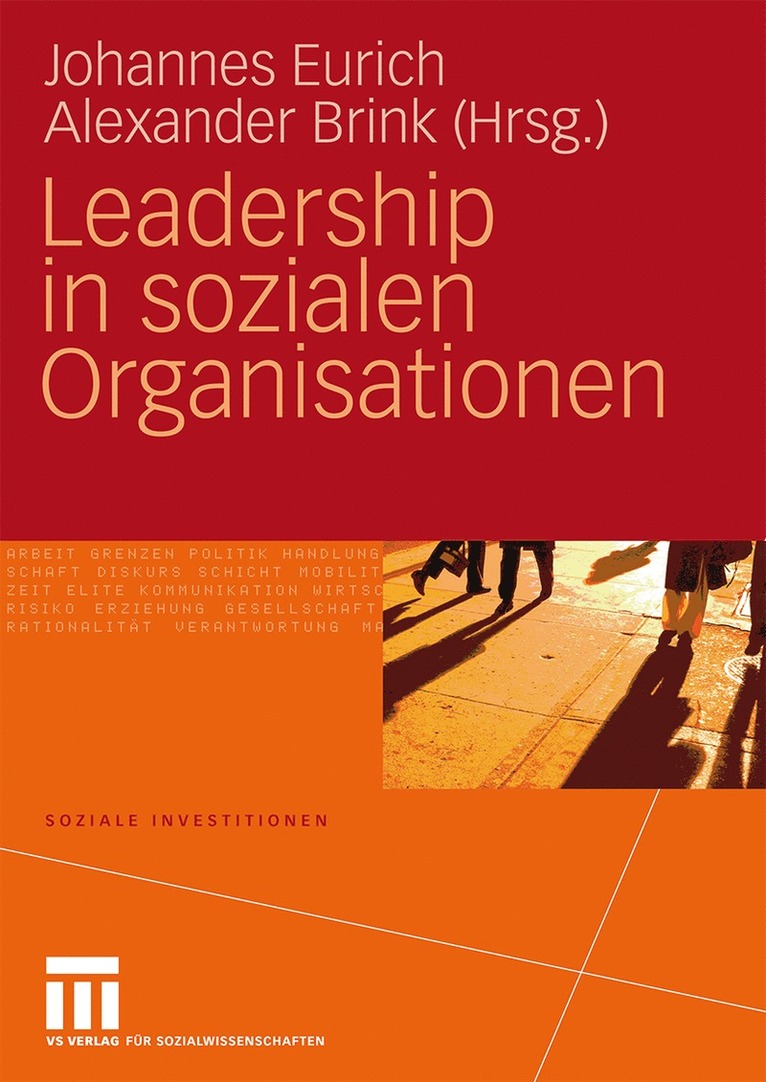 Johannes Eurich, Alexander Brink - Leadership in sozialen Organisationen, Häftad