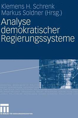 bokomslag Analyse demokratischer Regierungssysteme