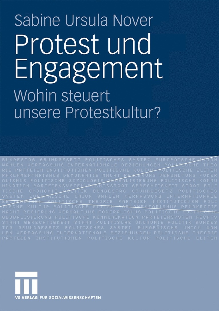 Sabine Ursula Nover - Protest und Engagement, Häftad