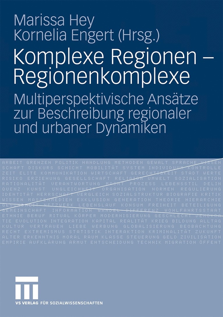 Marissa Hey, Kornelia Engert - Komplexe Regionen - Regionenkomplexe, Häftad