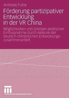 Frderung partizipativer Entwicklung in der VR China 1