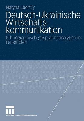 bokomslag Deutsch-ukrainische Wirtschaftskommunikation