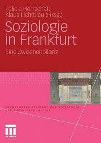 bokomslag Soziologie in Frankfurt