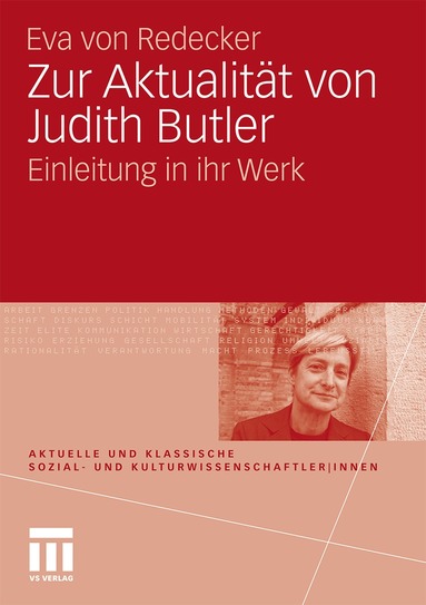 Eva von Redecker - Zur Aktualität von Judith Butler, Häftad