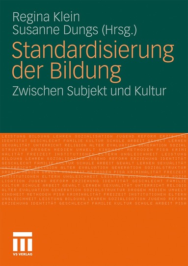 bokomslag Standardisierung der Bildung