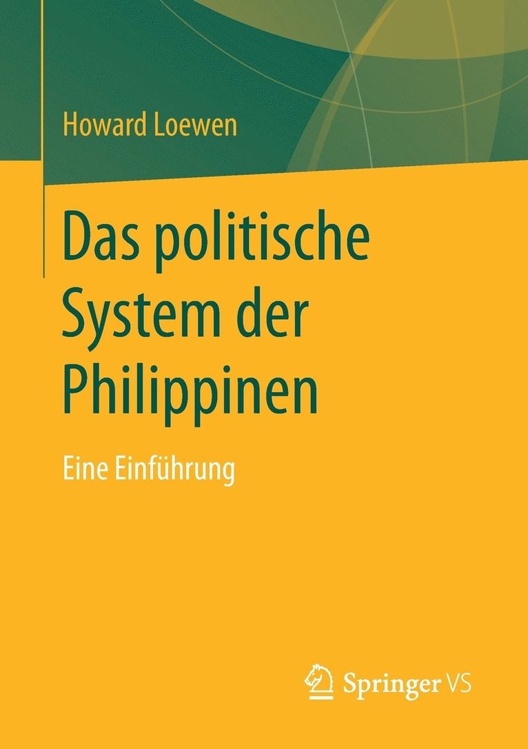 Howard Loewen - Das politische System der Philippinen, Häftad