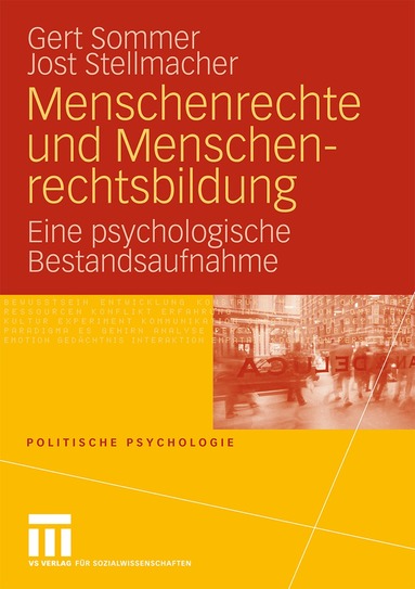 Gert Sommer, Jost Stellmacher - Menschenrechte und Menschenrechtsbildung, Häftad