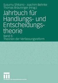 bokomslag Jahrbuch fr Handlungs- und Entscheidungstheorie