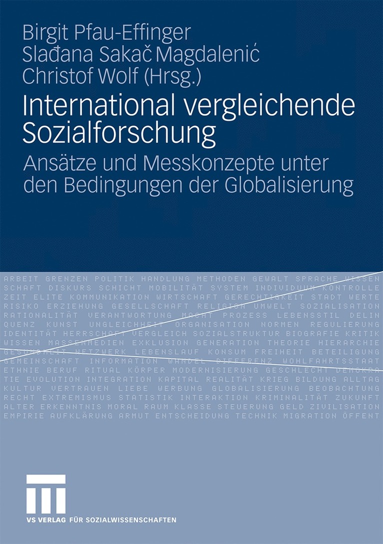 International vergleichende Sozialforschung 1