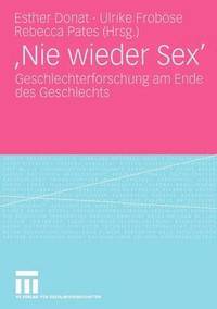bokomslag 'Nie wieder Sex'