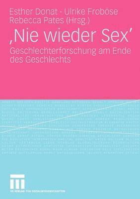 'Nie wieder Sex' 1