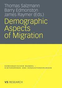 bokomslag Demographic Aspects of Migration