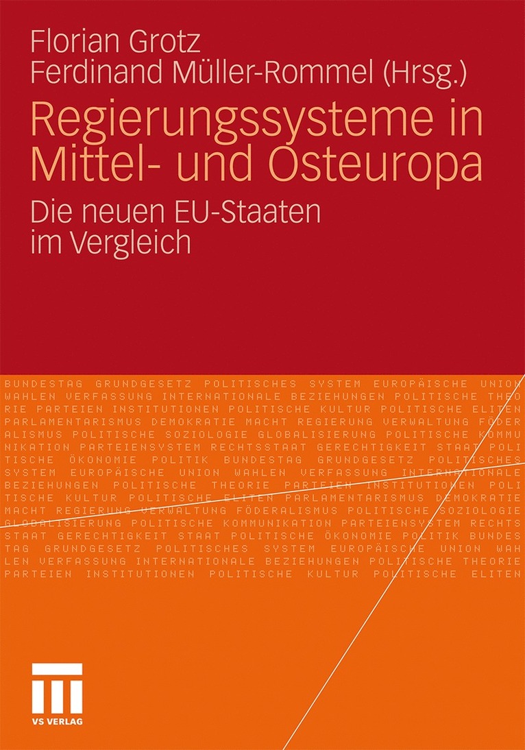 Florian Grotz, Ferdinand Müller-Rommel, Ferdinand M. Ller-Rommel - Regierungssysteme in Mittel- und Osteuropa, Häftad