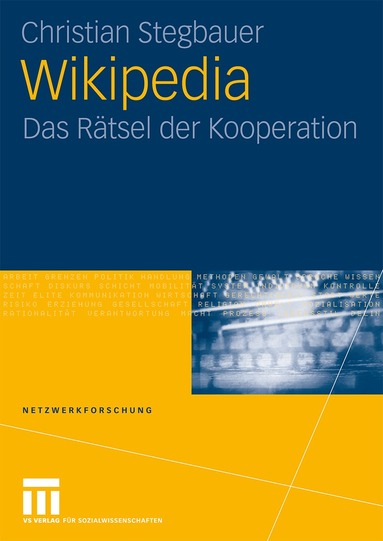 Christian Stegbauer - Wikipedia, Häftad