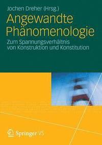 bokomslag Angewandte Phanomenologie