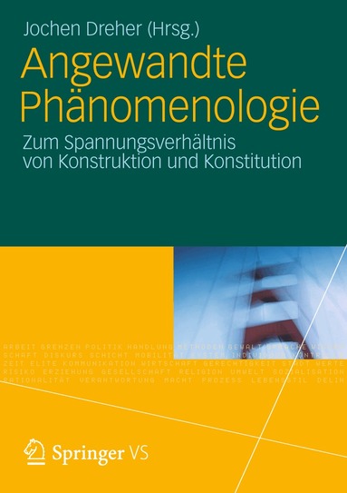 Jochen Dreher - Angewandte Phänomenologie, Häftad