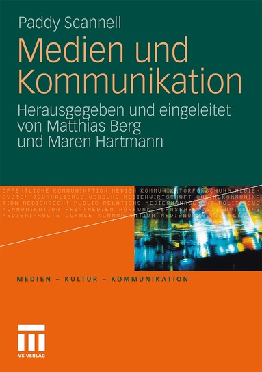 Paddy Scannell - Medien und Kommunikation, Häftad