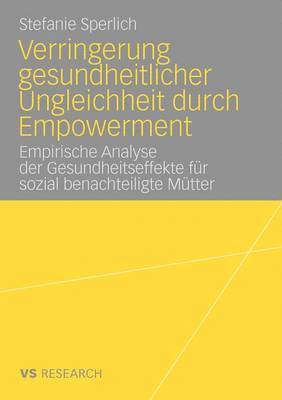 bokomslag Verringerung gesundheitlicher Ungleichheit durch Empowerment