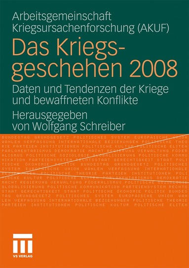 bokomslag Das Kriegsgeschehen 2008