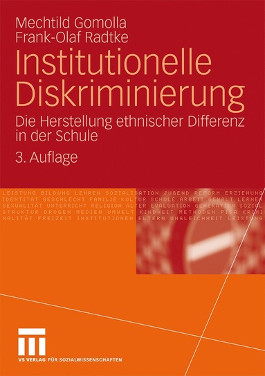 bokomslag Institutionelle Diskriminierung