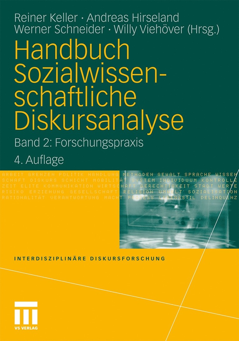 Reiner Keller, Andreas Hirseland, Werner Schneider, Willy Viehöver - Handbuch Sozialwissenschaftliche Diskursanalyse, Häftad