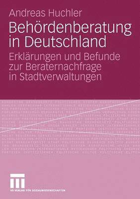 bokomslag Behrdenberatung in Deutschland