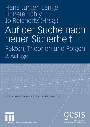 Hans-Jürgen Lange, H. Peter Ohly, Jo Reichertz - Auf der Suche nach neuer Sicherheit, Häftad