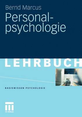 Bernd Marcus - Personalpsychologie, Häftad