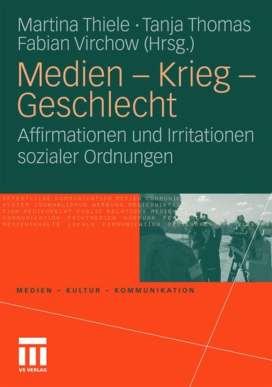 Martina Thiele, Tanja Thomas, Fabian Virchow - Medien - Krieg - Geschlecht, Häftad