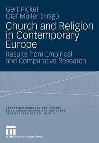 bokomslag Church and Religion in Contemporary Europe