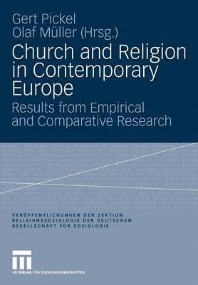 bokomslag Church and Religion in Contemporary Europe