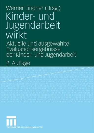Werner Lindner - Kinder- und Jugendarbeit wirkt, Häftad