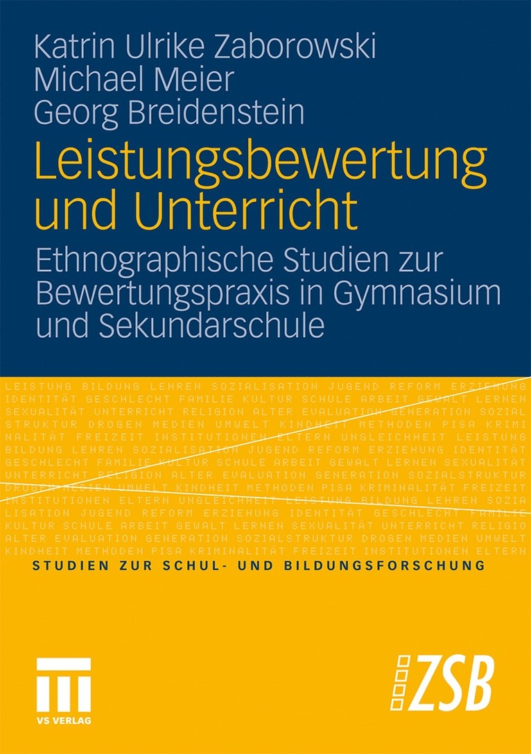 Katrin Ulrike Zaborowski, Michael Meier, Georg Breidenstein, Michael Meier Universität Flensburg - Leistungsbewertung und Unterricht, Häftad