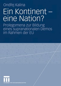 bokomslag Ein Kontinent - eine Nation?