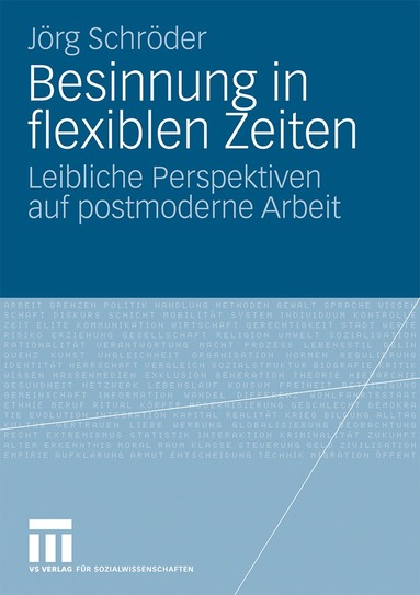 Jörg Schröder - Besinnung in flexiblen Zeiten, Häftad