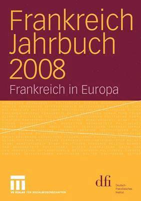 bokomslag Frankreich Jahrbuch 2008