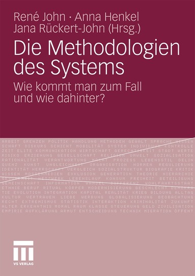 René John, Anna Henkel, Jana Rückert-John - Die Methodologien des Systems, Häftad