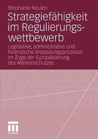 bokomslag Strategiefähigkeit im Regulierungswettbewerb