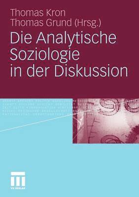 bokomslag Die Analytische Soziologie in der Diskussion