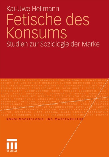 Kai-Uwe Hellmann - Fetische des Konsums, Häftad
