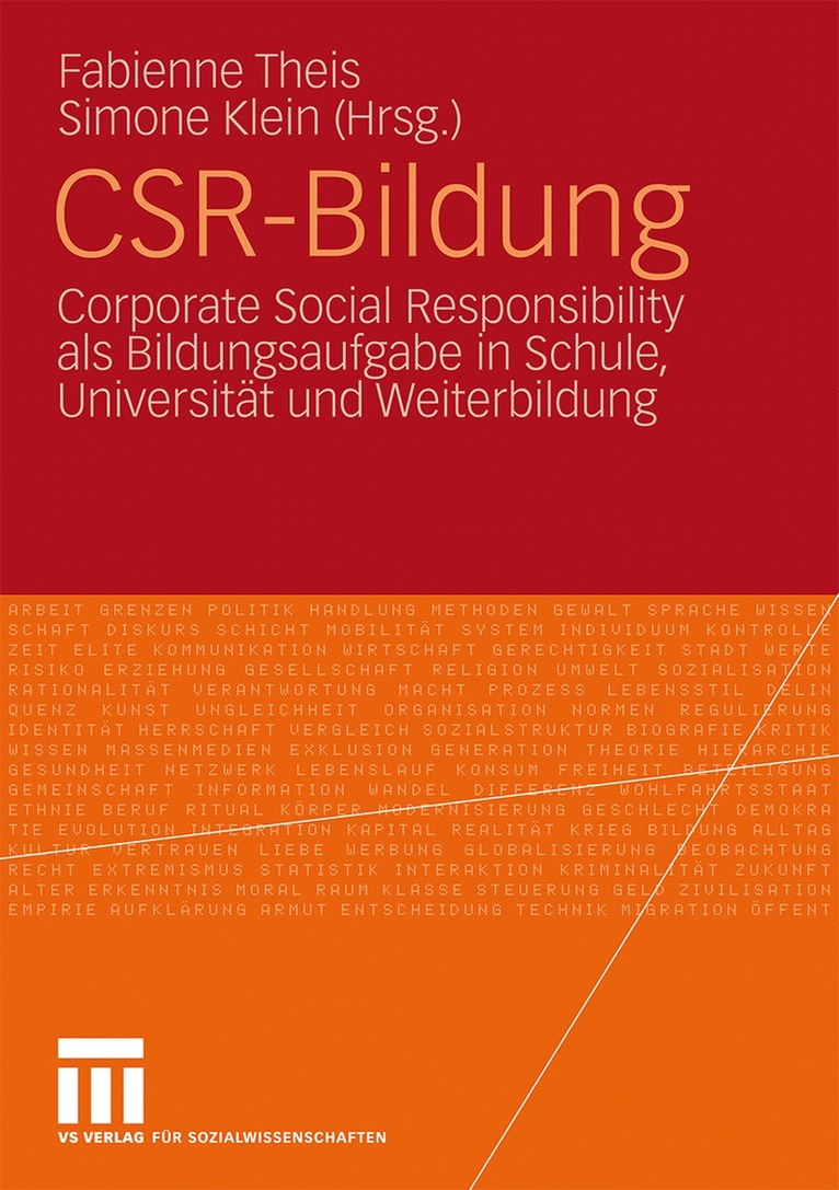Fabiene Theis, Simone Klein - CSR-Bildung, Häftad
