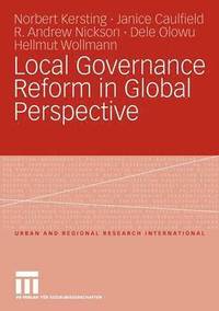 bokomslag Local Governance Reform in Global Perspective