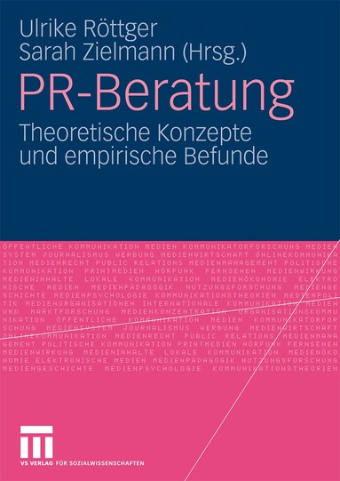 Ulrike Röttger, Sarah Zielmann - PR-Beratung, Häftad