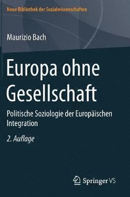 bokomslag Europa ohne Gesellschaft