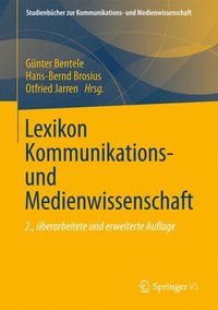 bokomslag Lexikon Kommunikations- und Medienwissenschaft