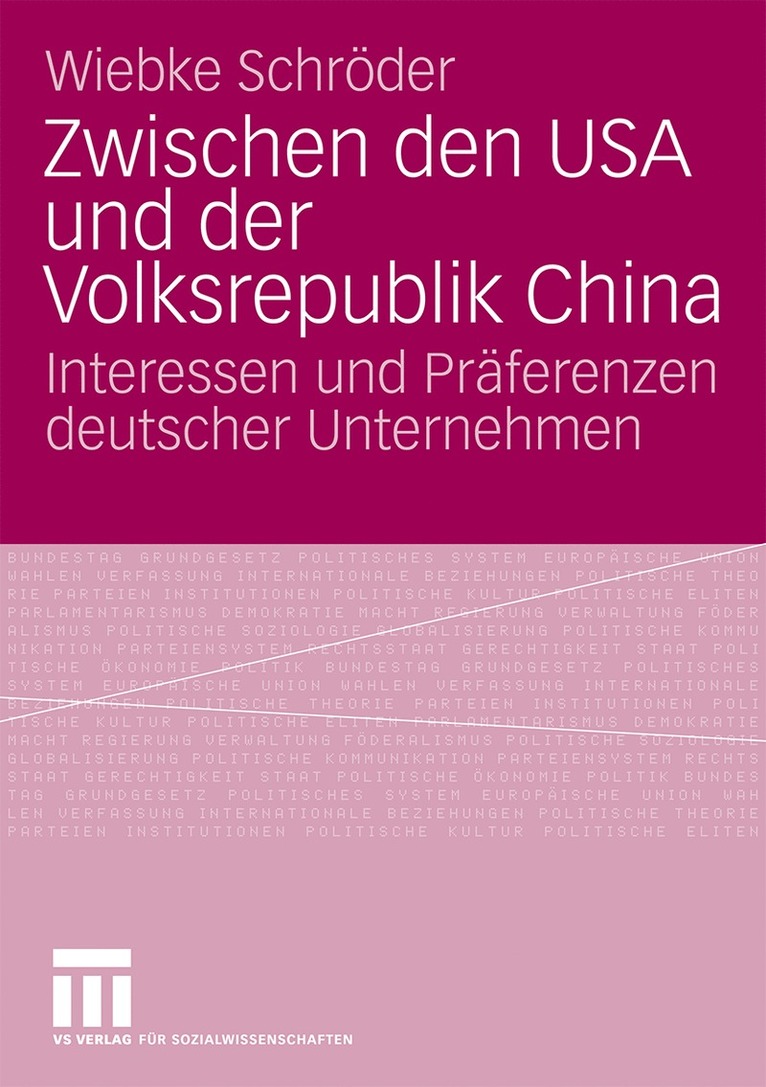 Zwischen den USA und der Volksrepublik China 1