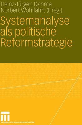 bokomslag Systemanalyse als politische Reformstrategie