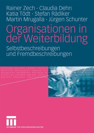 bokomslag Organisationen in der Weiterbildung